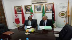 اتحاد المغرب العربي يبحث تطوير الشراكة والتعاون مع المنظمة العربية للتنمية الزراعية (الرباط 17/11/2017)