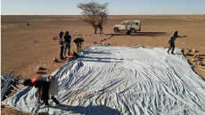 موالون للبوليساريو يحطون الرحال بمنطقة المحبس قرب الجدار الأمني..