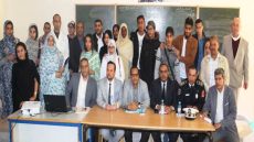 التحسيس بمخاطر الكحول وأمراض العيون على السائقين بالثانوية التاهيلية ابن زهر