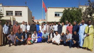 بالفيديوهات الأسرة التعليمية بالثانوية التاهيلية المصلى تكرم الاساتذة المغادرون والقدماء