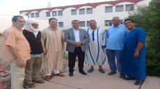 طانطان :السيد الكاتب العام مصطفى جاد في زيارة تفقدية لثانوية محمد الخامس