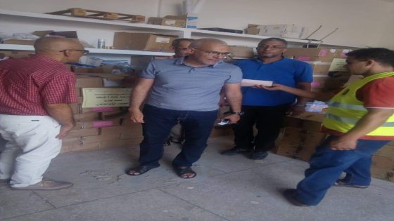 العيون:المدير الاقليمي للتعليم توبالي البشير يشرف على عملية تسلم أطقم المبادرة الملكية ” مليون محفظة “