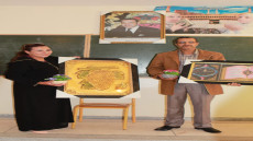 نادي التربية على المواطنة وحقوق الانسان بالثانوية التاهيلية ابن زهر وشركائه يحتفلون باليوم العالمي للمدرس