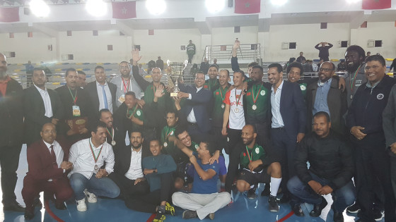 الجمعية الرياضية لبلدية العيون تفوز على جمعية باب الصحراء كلميم وتتوج بلقب كأس دوري الساقية الحمراء لكرة السلة 2019