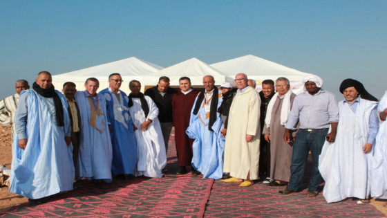 بعد الوالي الصالح لفقير امبارك قبيلة مجاط تحي ملتقى سيدي الكرن بجماعة بن خليل اقليم طانطان