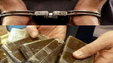 امن بوجدور يوقف مروج مخدر الشيرا