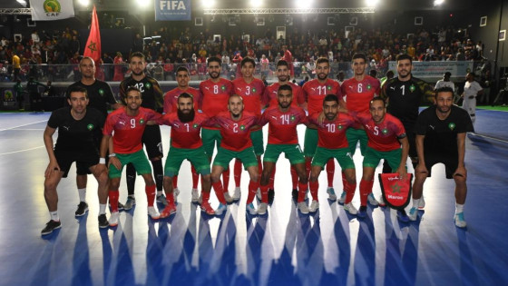 العيون:انتصار عريض للمنتخب الوطني للفوتصال امام منتخب غينيا الإستوائية .