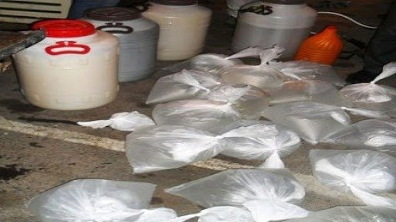 مروج الماحية في قبضة بوليس طانطان وتفكيك معمله بمنزل في حي النهضة