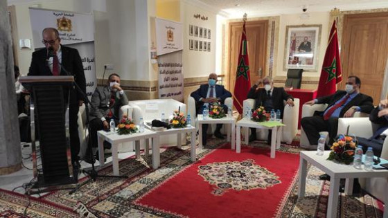 أسرة القضاء بالعيون تحتفي بالرئيس الأول لمحكمة الإستئناف
