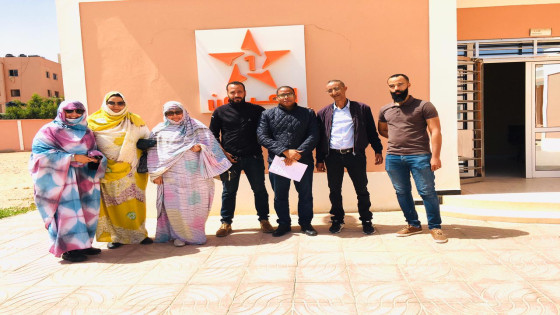 المكتب الجهوي للنقابة الوطنية لمستخدمي الشركة الوطنية للاذاعة والتلفزة للجهات الجنوبية الثلاث CDT يجتمع بإدارة قناة العيون ويخرج بالبلاغ التالي