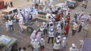 بالفيديو المرشح سيدي محمد سالم الجماني يقدم برنامجه لساكنة العبون