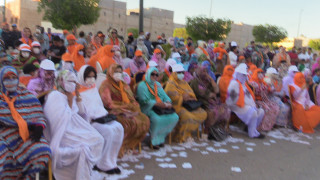 بالفيديو الحملة الانتخابية لحزب الاتحاد الدستوري وكيل لائحتها علي معطى الله بحي العودة العيون