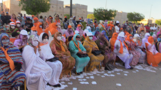 بالفيديو الحملة الانتخابية لحزب الاتحاد الدستوري وكيل لائحتها علي معطى الله بحي العودة العيون