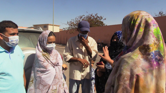 بالفيديو وكيلة اللائحة النسائية الجهوية للا الحجة الجماني تستمع لمطالب فئة الصم والبكم