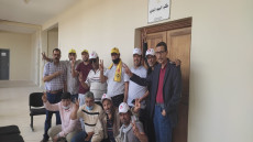 عاجل بالصور إعتصام التنسيق الثلاثي مم داخل أكاديمية العبون الساقية الحمراء