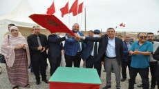 عامل سيدي إفني يشرف على إعطاء انطلاقة أشغال الطريق المدارية .