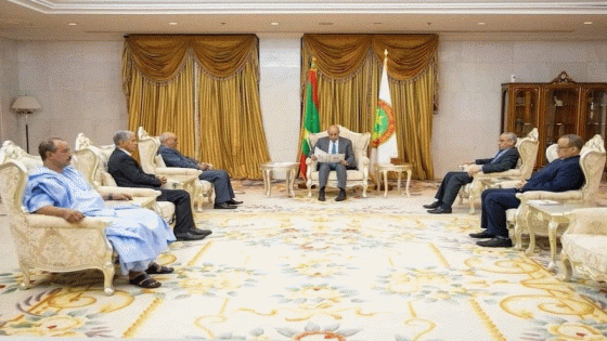 الرئيس الموريتاني يستقبل وفدا عن “البوليساريو”