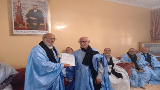 العيون قبائل يكوت تمديد الحاج ابراهيم ولد الرشيد البيان الاستنكاري