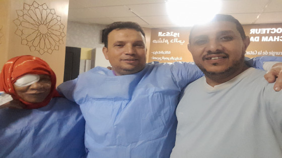 الدكتور دالي هشام جراح العيون طبيب الانسانية والفقراء 