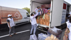 مولاي إبراهيم العثماني يشرف على إنطلاقة القافلة التضامنية لضحايا الزلزال