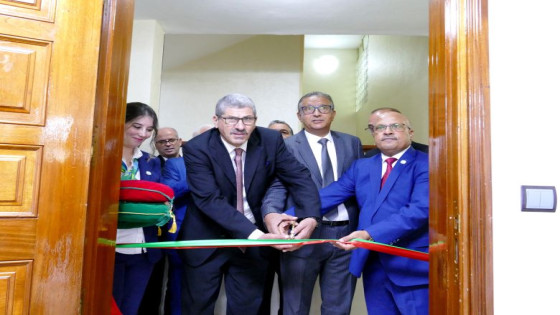 مولاي إبراهيم العثماني يدشن الوحدة الإدارية والاجتماعية والصحية بطنجة