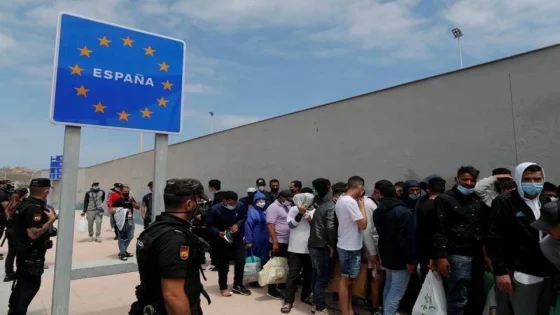 المغاربة من أكثر المهاجرين غير االنظاميين الوافدين على أوروبا سنة 2023