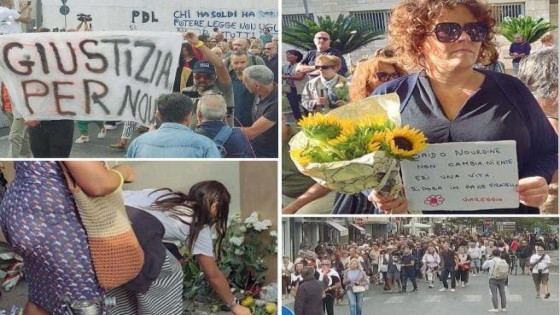 مغاربة إيطاليا يتظاهرون بعد مقتل شاب دهسا بسيارة تقودها متهمة ايطالية