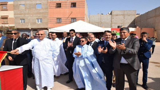 وفد رسمي يشرف على تدشين وإعطاء انطلاقة سلسلة من المشاريع التنموية الكبرى بمدينة العيون.