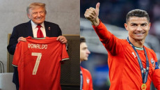 الأمير بن سلمان يقدم الاعب رونالدو إلى ترامب خلال حفل عشاء